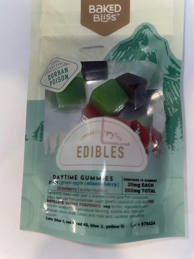 Baked Bliss - Assorted Sativa Gummies - 1,000mg