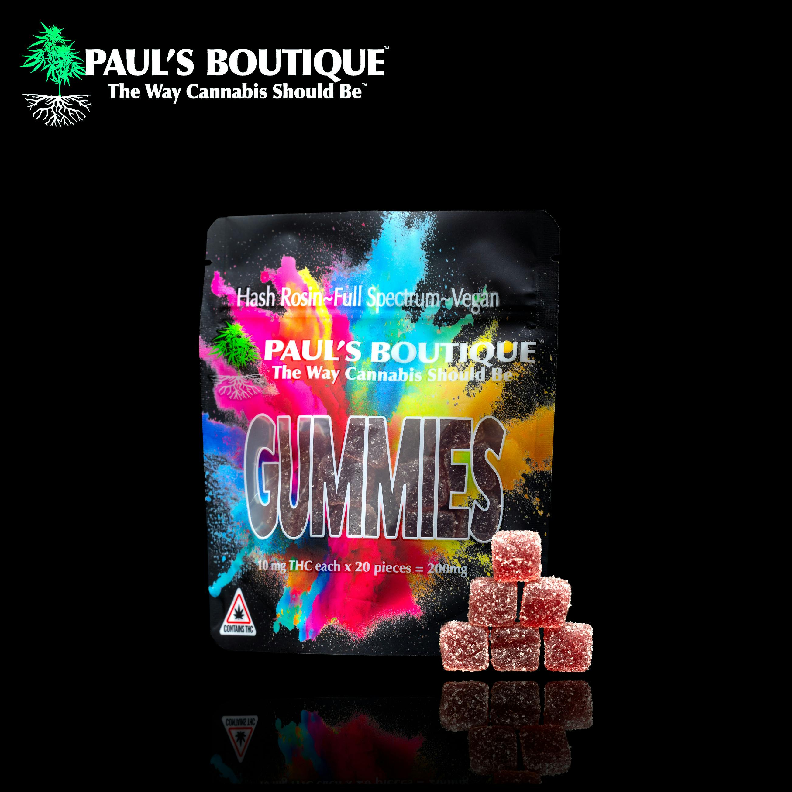 Paul's Boutique | Strawberry | Gummies (Indica) | (200mg)