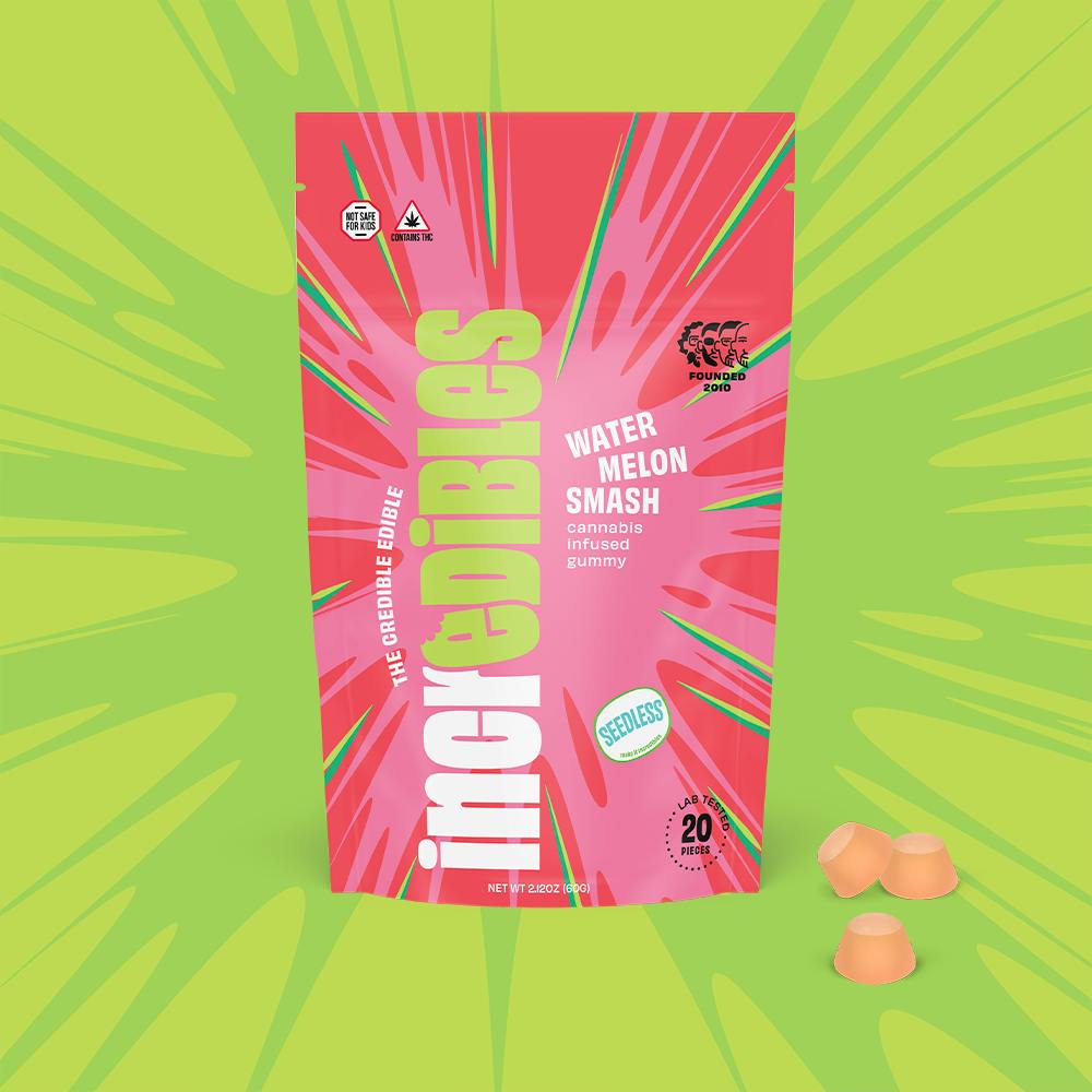 Watermelon Smash [20pk] (1000mg) | incredibles - Gummies