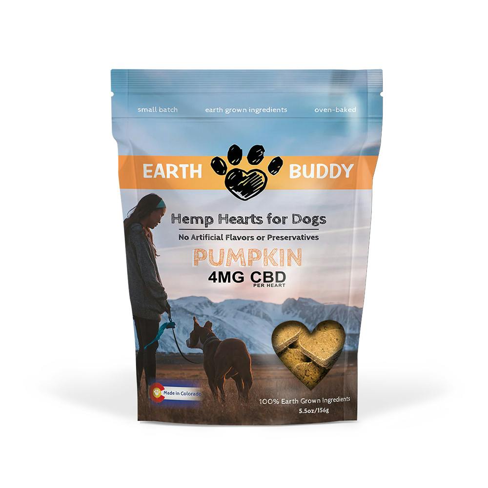 CBD Pumpkin (4mg) | Earth Buddy - Hemp Hearts