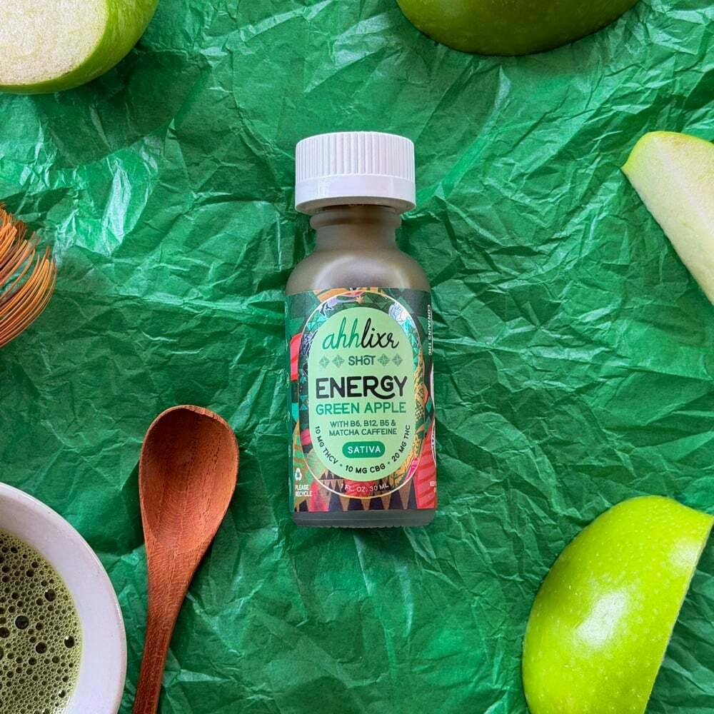 Energy Green Apple (20mg THC/10mg THCV/10mg CBG) at Salty Farmers