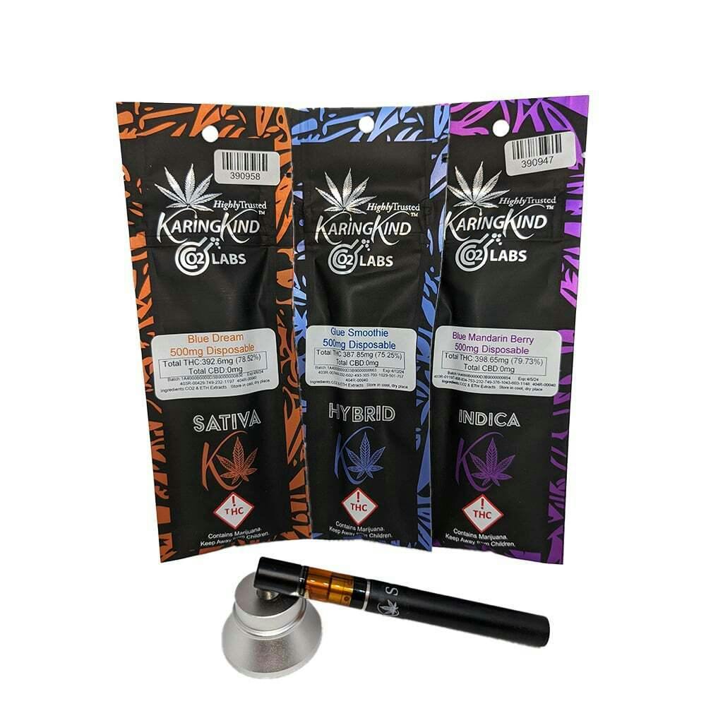 Emerald Mellowz [1000mg] | Karing Kind Labs - CO2 Disposable Vaporizer Pen