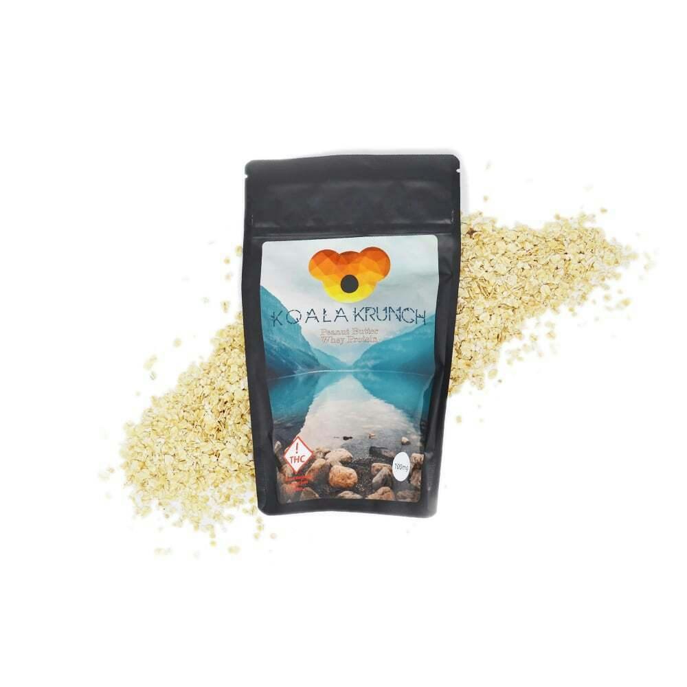 Peanut Butter Crunch (100mg) | Koala Edibles - Koala Krunch