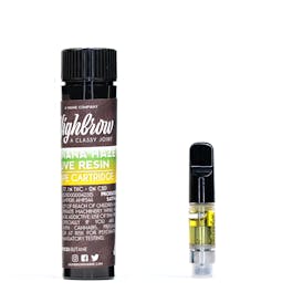 Highbrow | Banana Haze | Live Resin | 0.5g Cartridge.