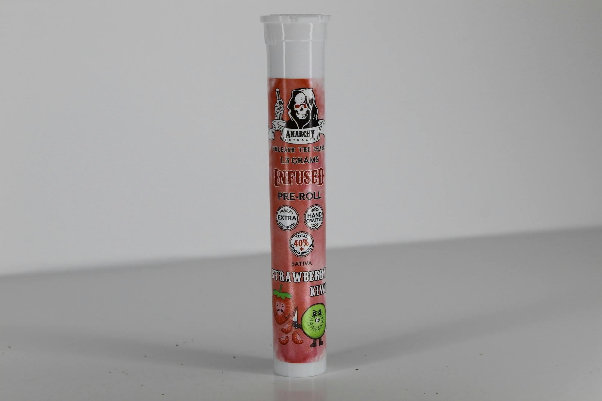 Anarchy Extracts | Strawberry Kiwi | Infused Pre Roll | 1.3G