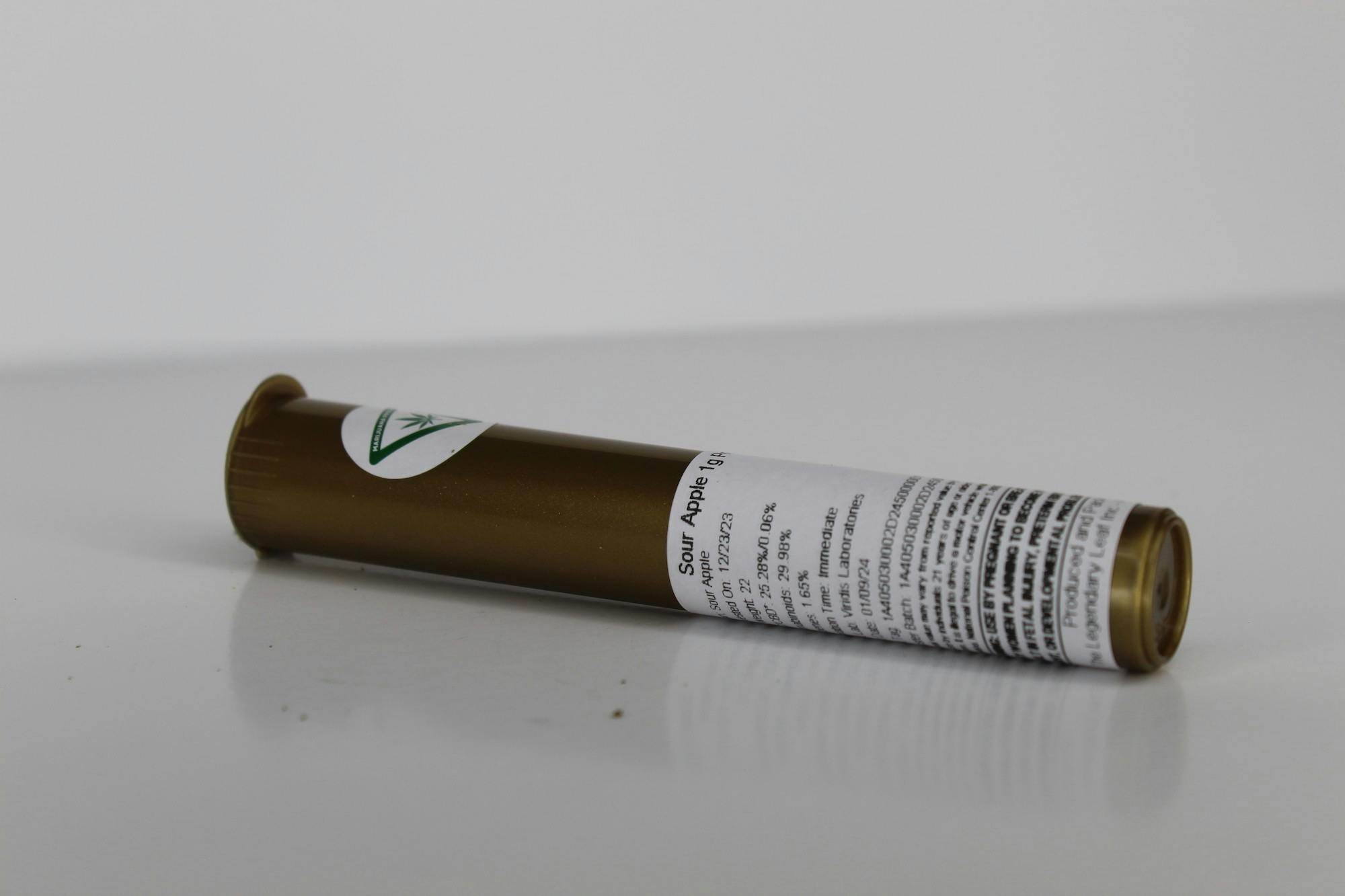 The Legendary Leaf | Sour Apple | Pre Roll