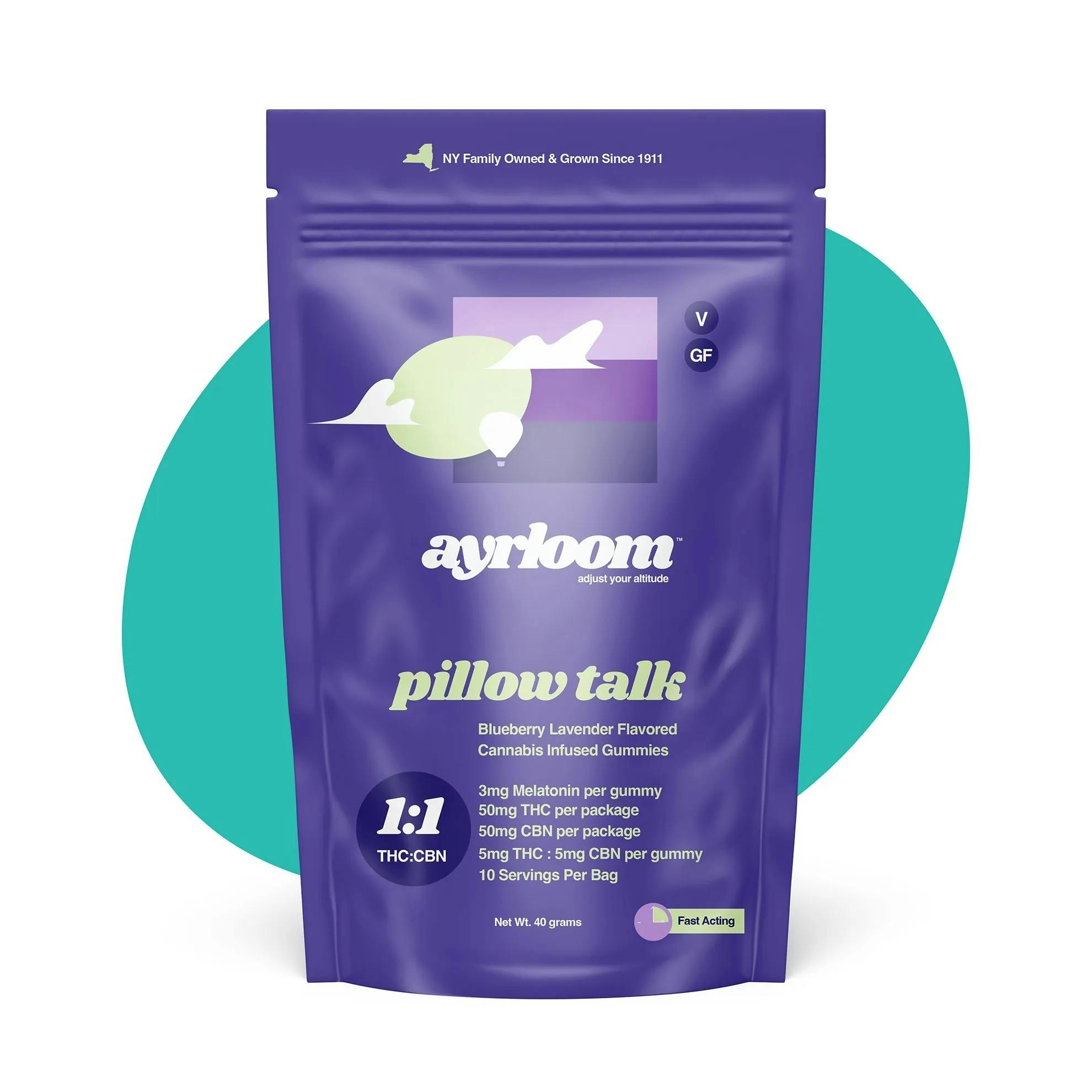 Ayrloom | GUMMIES 10PK (10MG EACH) | 100MG - PILLOW TALK