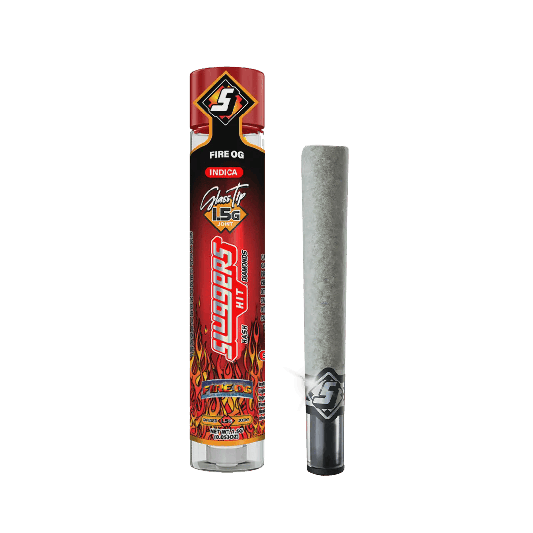 SLUGGERS | INFUSED PREROLL | 1.5G - FIRE OG | INDICA