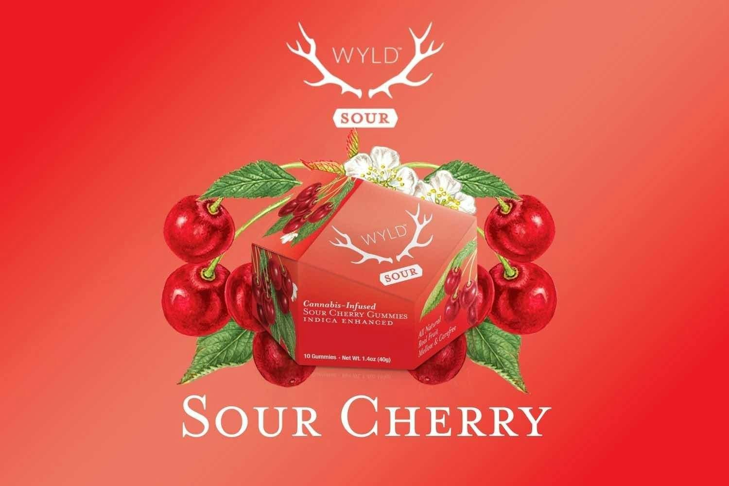 WYLD 1000MG SOUR CHERRY