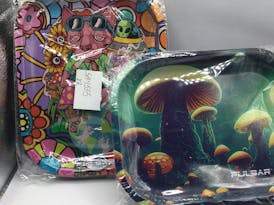 Pulsar Rolling Small Tray With Lid Various Styles and Colors