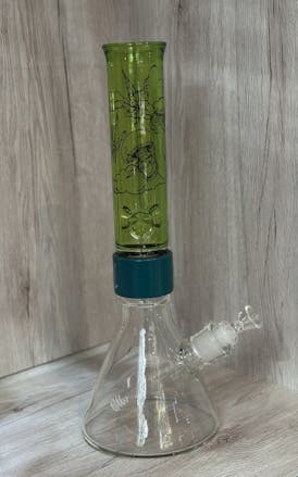 Prism Tall Slime Beaker High Single Stack Glass Bong