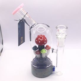 Phoenix Star Mushroom Bubbler Glass Bong 90.00