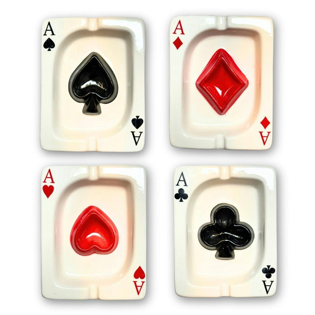 Ashtray Playing Cards Assorted