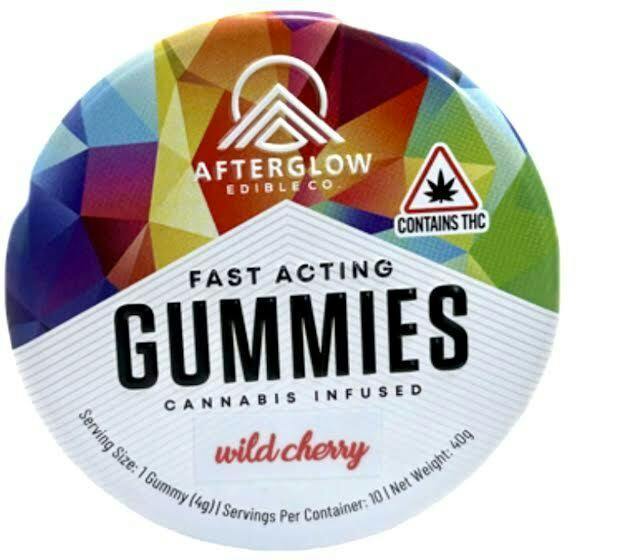 Afterglow Night-Time Black Cherry Gummies