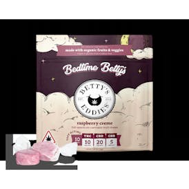 Bedtime Betty's Raspberry Creme Taffy 200mg/10mg each