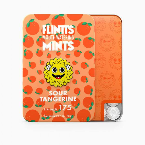 Sour Tangerine Mouth Watering Mints at The Stoned Moose Adult Use AND Medical Stores