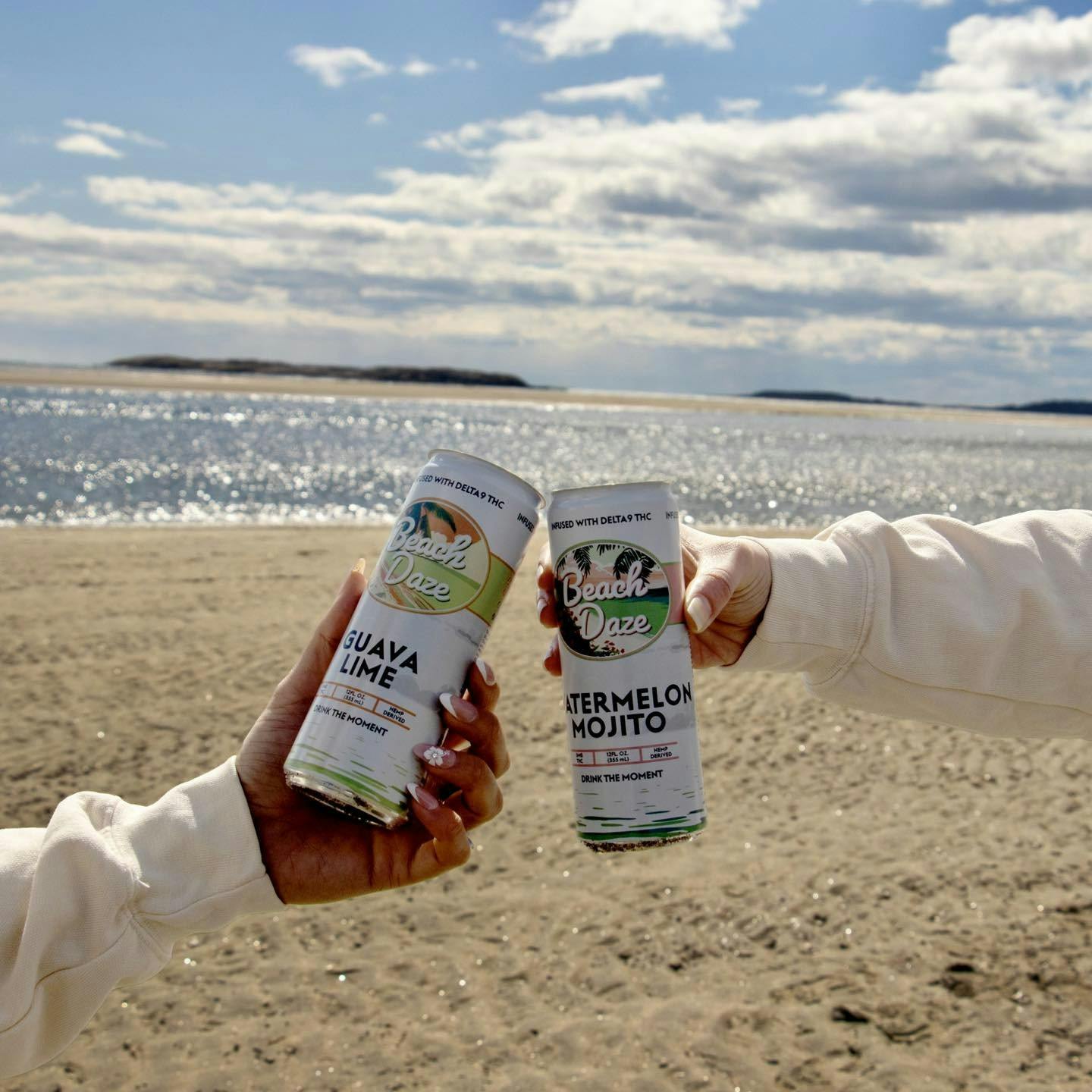 Blueberry Lemonade Beach Daze 10mg Delta9 THC Seltzer at The Stoned Moose Adult Use AND Medical Stores