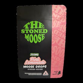 Moose Drops Grape SATIVA Full Spectrum Gummies 200mg/10mg each
