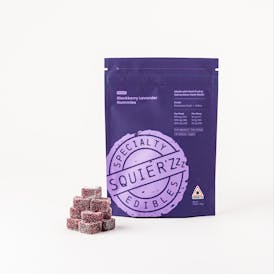 Squier's Blackberry Lavender Rosin Gummies - Sleep Blend 100mg THC : 200mg CBD : 100mg CBN