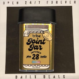 TRIBE - 28g Variety Bubble Hash Infused Joint Jar