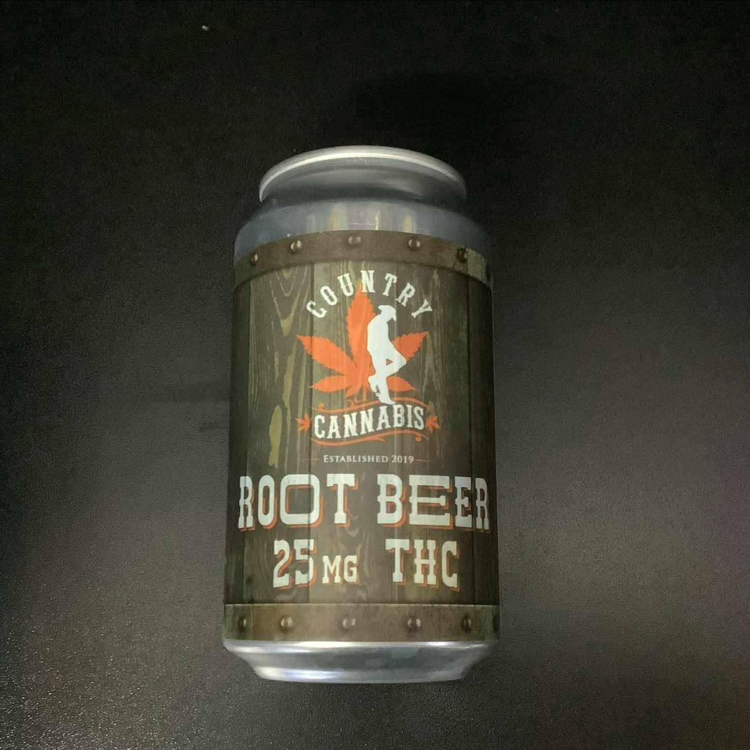 Country Cannabis - 25mg Root Beer