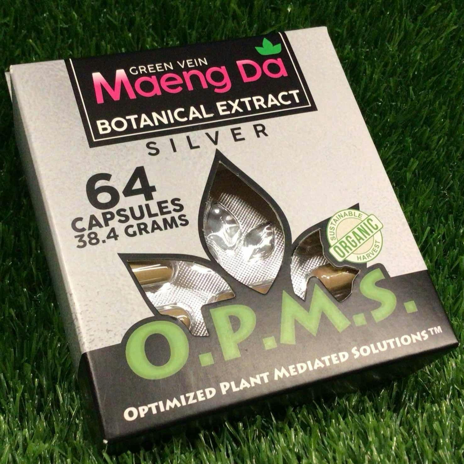 O.P.M.S. - Green Vein Maeng Da Blister Caps 64 pack