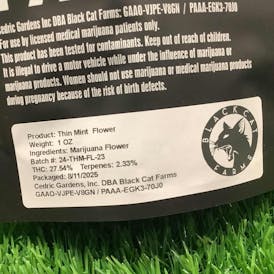 Black Cat Farms - Thin Mint Smalls - 28gram