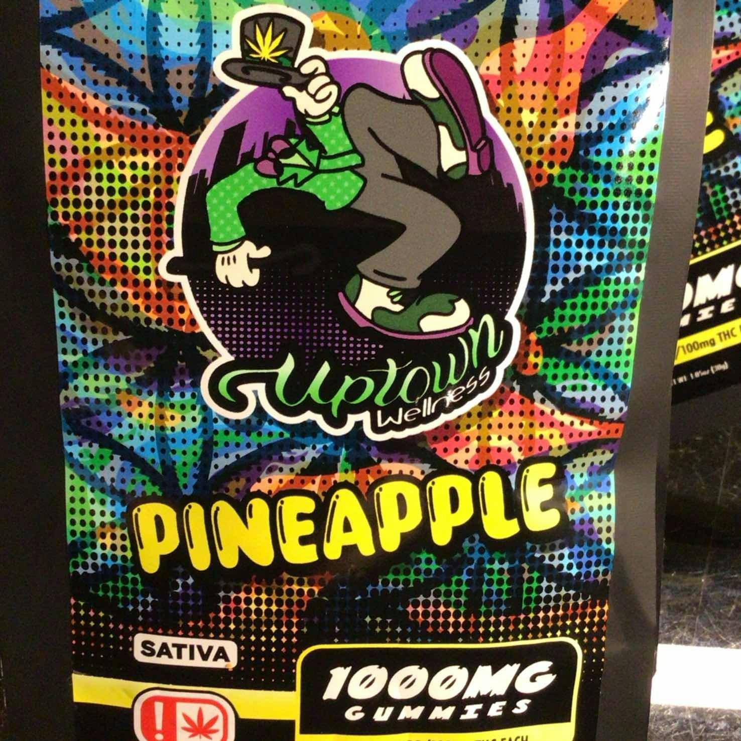 Uptown Wellness - 1000MG Pineapple Gummies