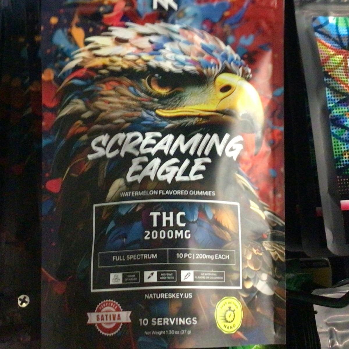 Natures Key - Screaming Eagle 2000MG - SATIVA