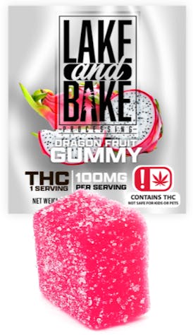 100mg Single Gummy- Dragon Fruit