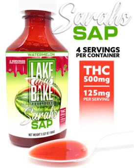 Sarah's Sap 500mg Syrup - Watermelon