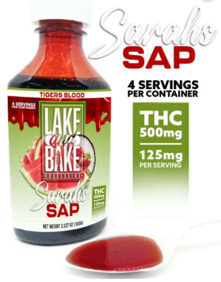 Sarah's Sap 500mg Syrup - Tiger's Blood