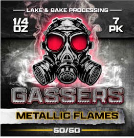 GASSERS 7 PACK 1G PRE-ROLL - METALLIC FLAMES