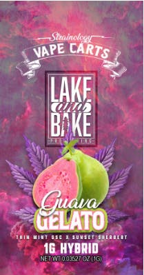 Lake and Bake 1g Cart - Guava Gelato