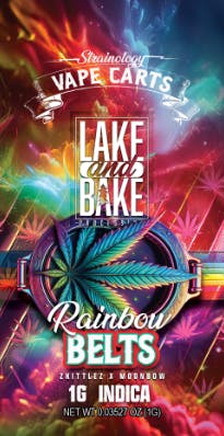 Lake and Bake 1g Cart - Rainbow Belts