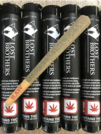 Lost Brothers 1g Pre-roll - MAC-1