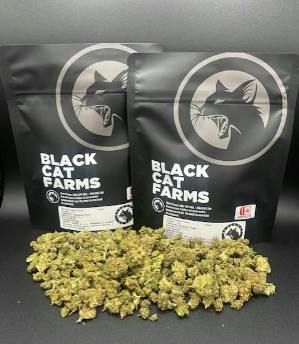 Black Cat Farms - Strawnana Flower *$35 oz!