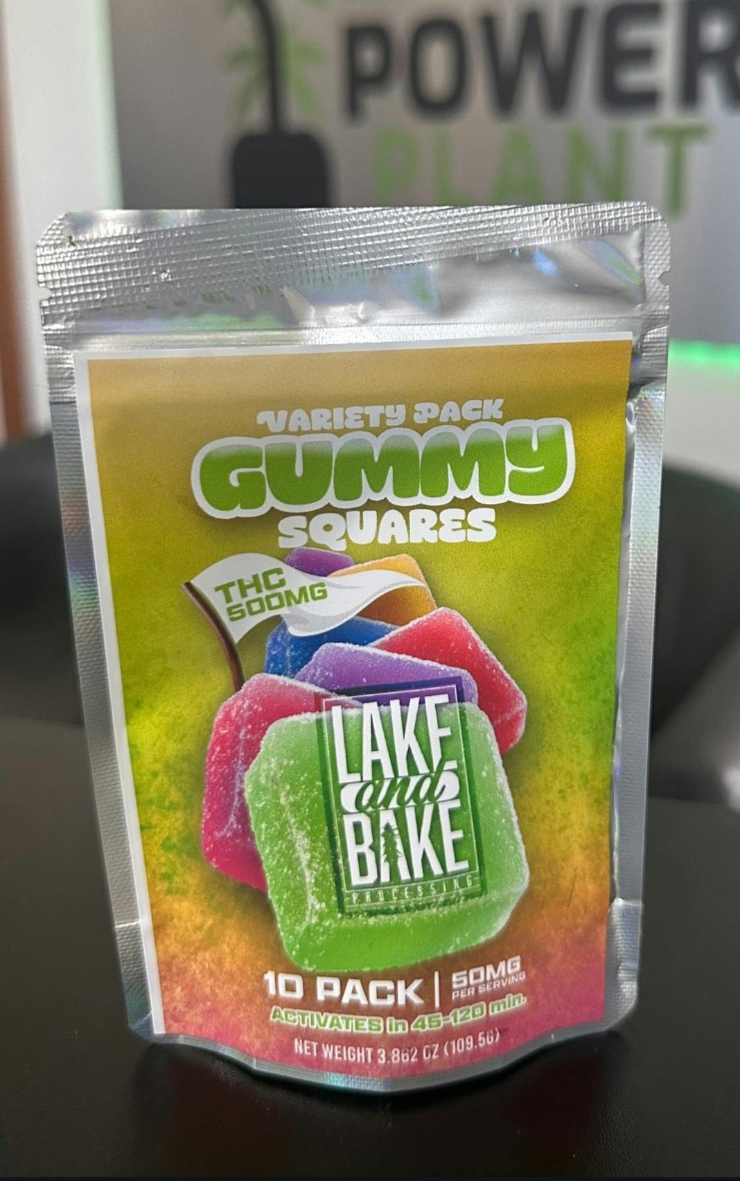 500mg Gummy Squares - Lake & Bake