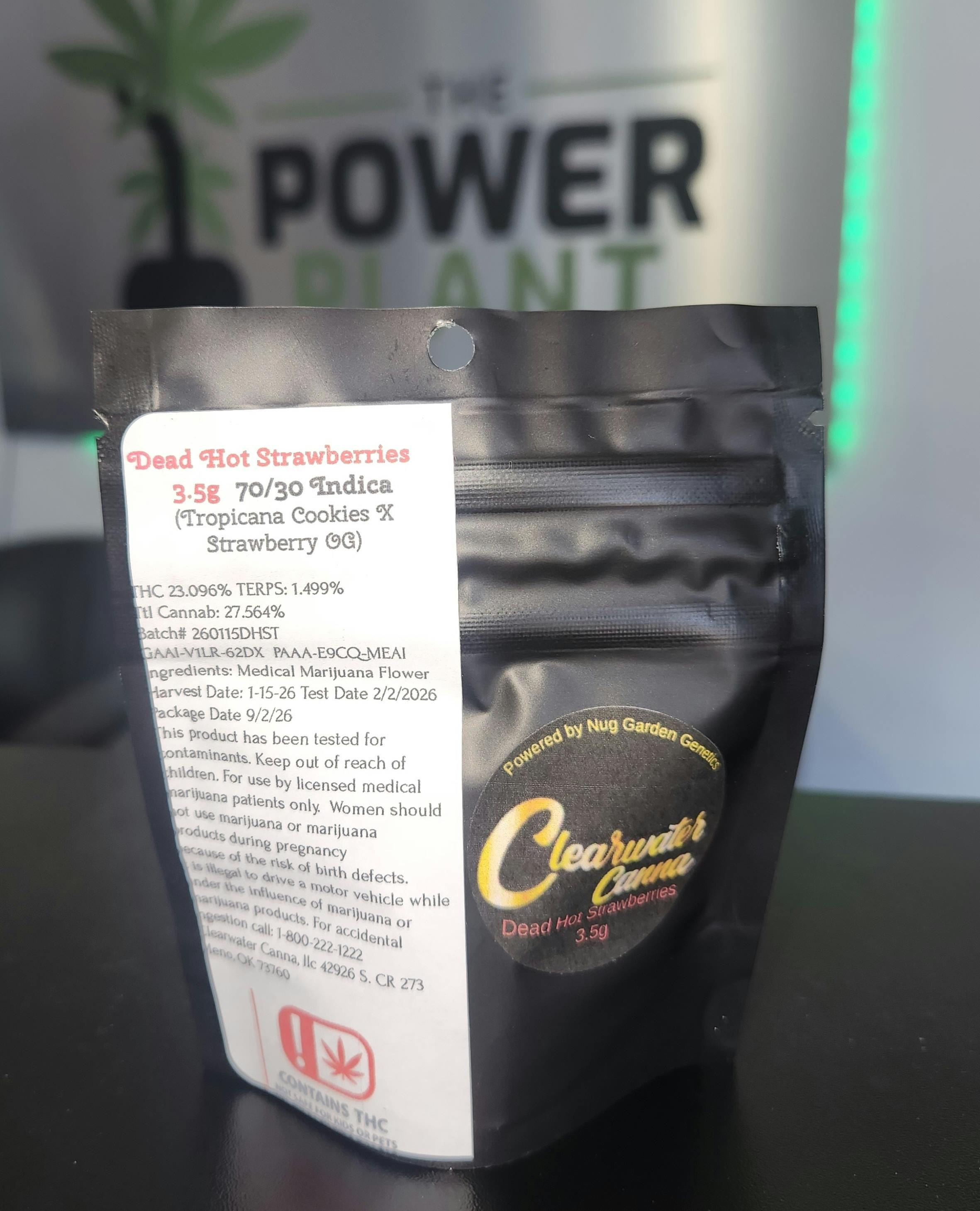 Dead Hot Strawberries 3.5g Flower