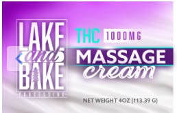 Lake & Bake Massage Cream 1000mg