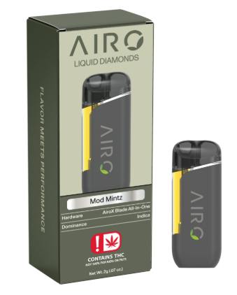 AIRO - Liquid Diamond 2g Disposable - Mod Mintz