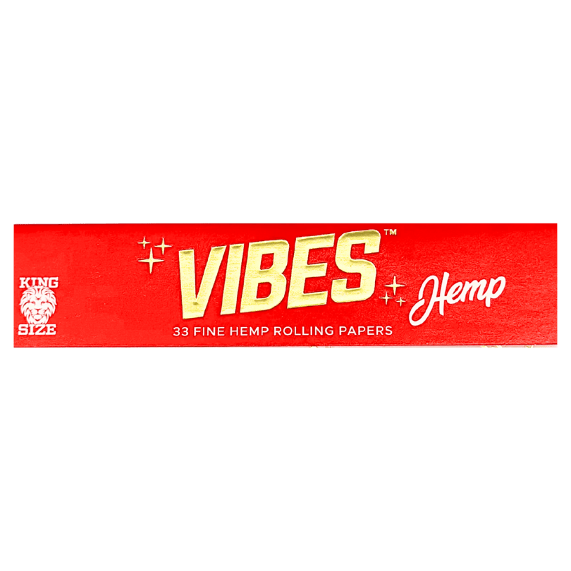 Vibes - King Size Papers Hemp 50ct - Accessories