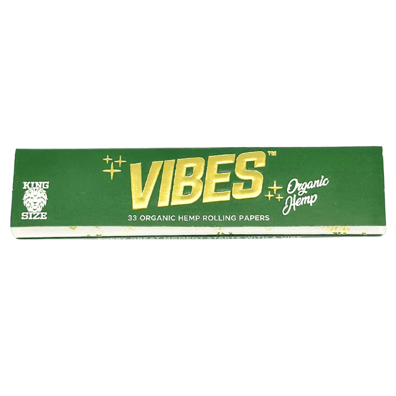 Vibes - King Size Papers Organic Hemp 50ct - Accessories