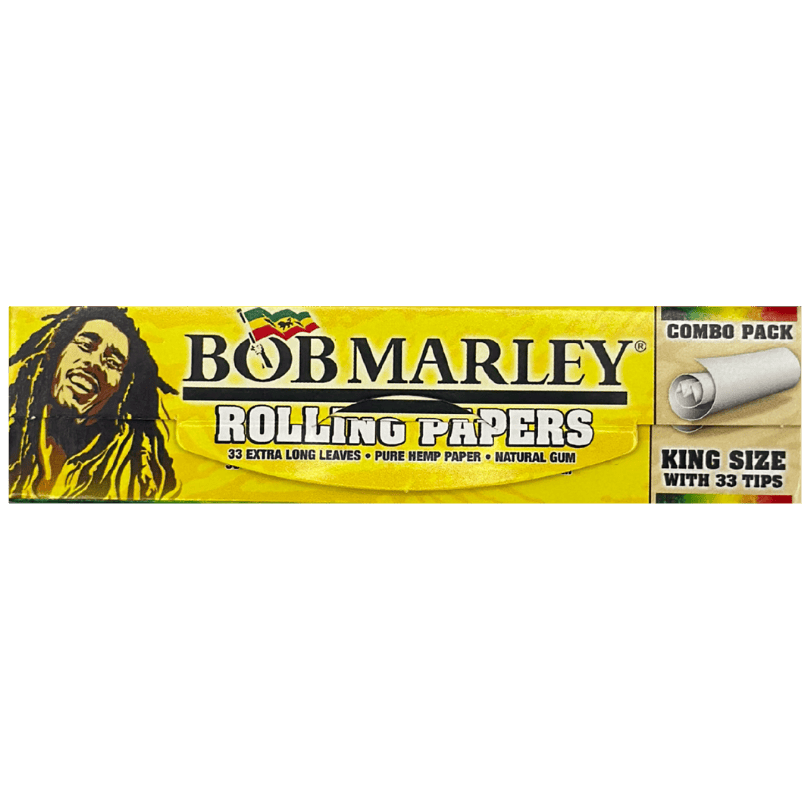 Bob Marley Papers - King Size Slim Organic Papers 33ct - Accessories