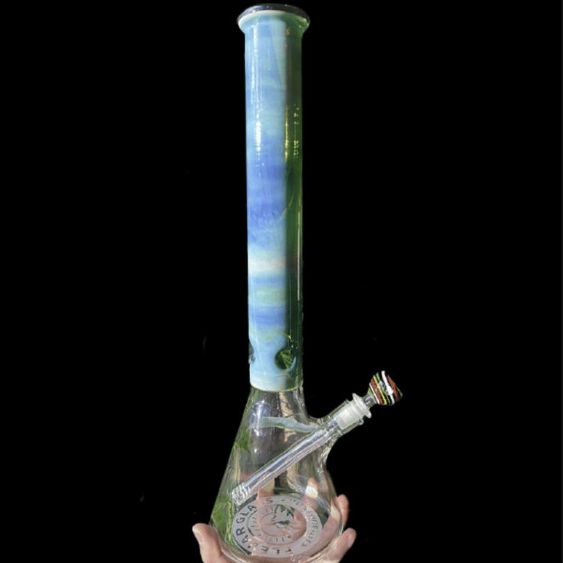 Elevar Glass - Fume Beaker Long Blue Tube - Accessories