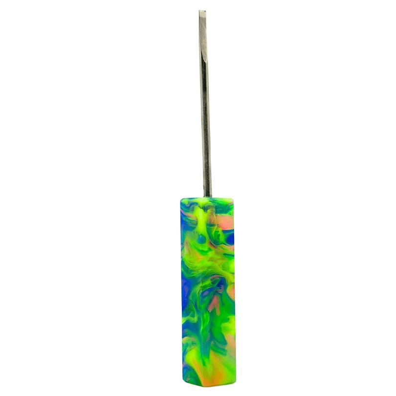 Dunkin Dabbers - Full Size 5 3/8 Pourcasso UV Reactive - Dab Tool
