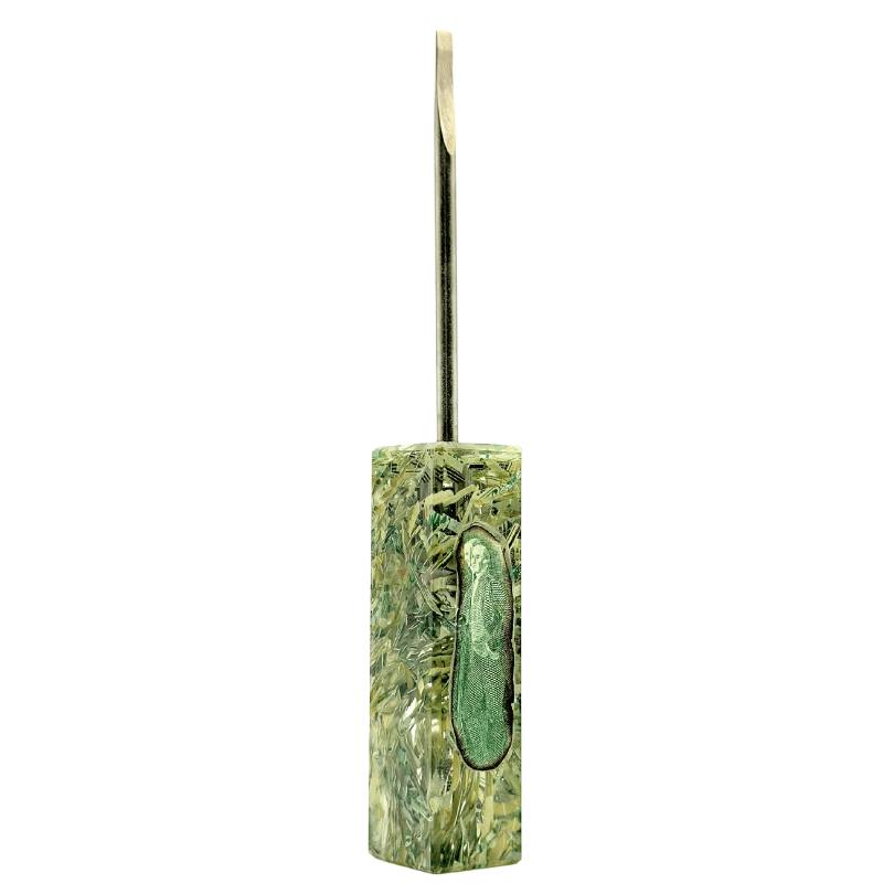 Dunkin Dabbers - Full Size 4 5/8 Pourcasso Shredded Cash W/Edward Rutledge - Dab Tool
