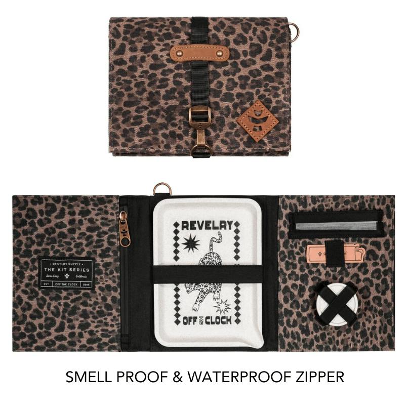 Revelry - Rolling Kit Tri Fold Leopard - Accessories