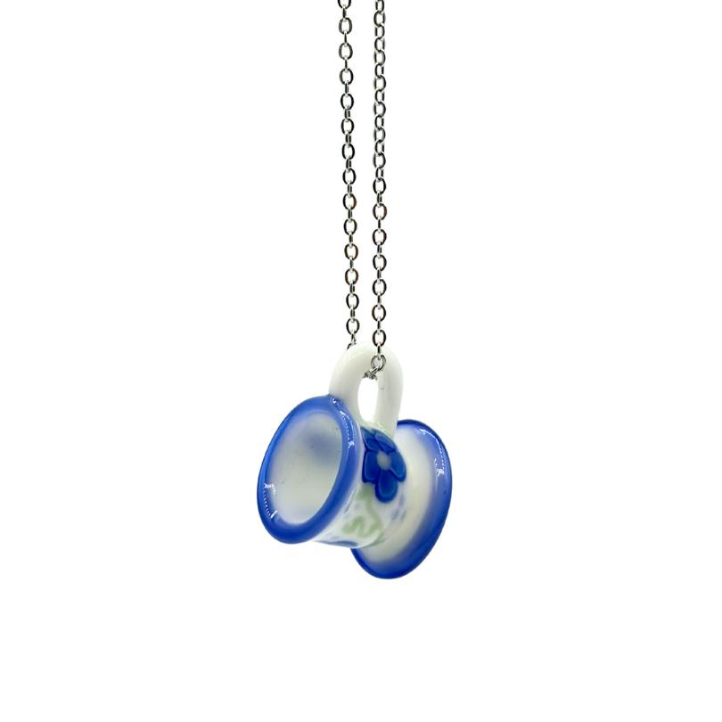 Sarah Marblesbee - Teacup Pendant - Accessories