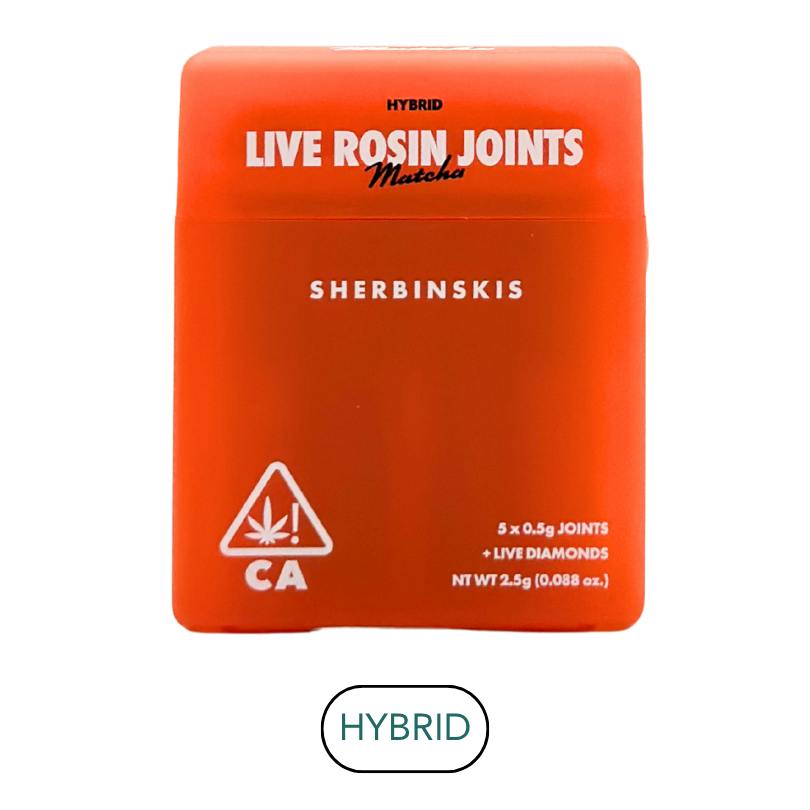 Sherbinski - Matcha - Infused Preroll Pack - 5pk - 2.5g
